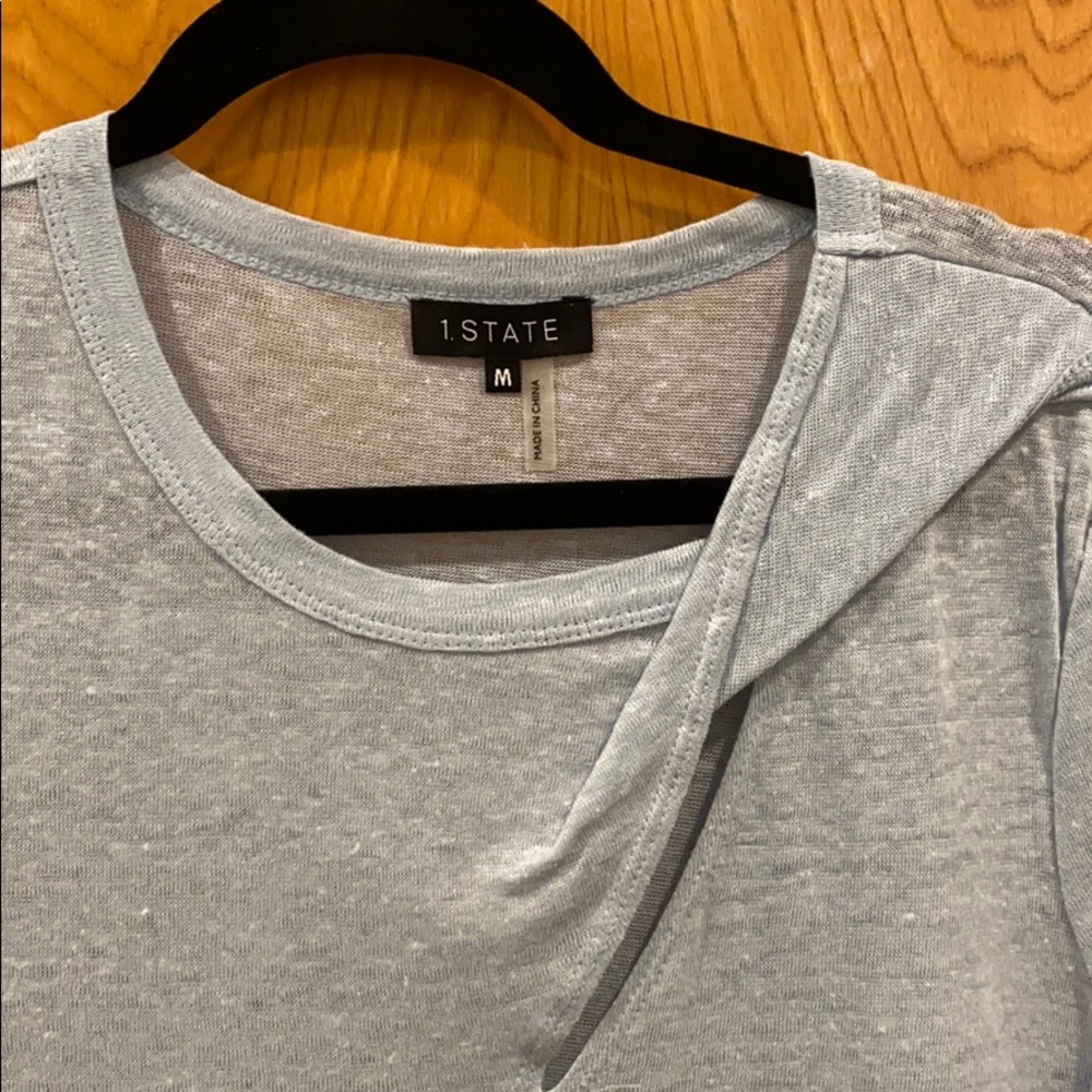 Light blue 1.State shirt